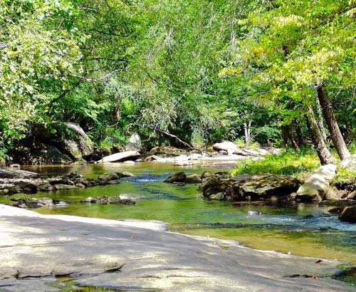 Broad River LAke LUre Hiking